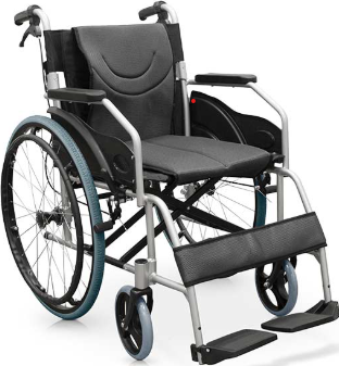 Manual wheelchair available for rental in Chania, Rethymno and Crete